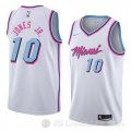 Camiseta Derrick Jones Jr. #10 Miami Heat Ciudad 2018 Blanco