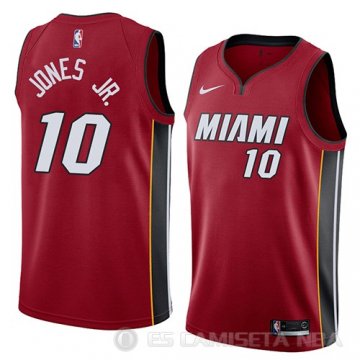 Camiseta Derrick Jones Jr. #10 Miami Heat Ciudad 2018 Blanco