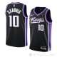 Camiseta Domantas Sabonis #10 Sacramento Kings Icon 2023-24 Negro