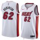 Camiseta Duncan Robinson #62 Miami Heat Association 2018 Blanco