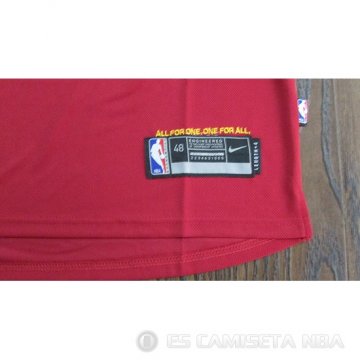 Camiseta Dwyane Wade #9 Cleveland Cavaliers 2017-18 Rojo