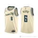 Camiseta Eric Bledsoe #6 Milwaukee Bucks Ciudad 2019-20 Crema