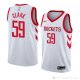 Camiseta Gary Clark #59 Houston Rockets Association 2018 Blanco