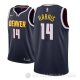 Camiseta Gary Harris #14 Denver Nuggets Icon 2018-19 Azul