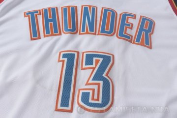 Camiseta George #13 Oklahoma City Thunder Blanco