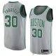Camiseta Guerschon Yabusele #30 Boston Celtics Ciudad 2018 Gris