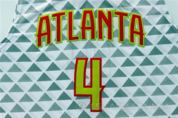 Camiseta Millsap #4 Atlanta Hawks Blanco