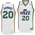 Camiseta Hayward #20 Utah Jazz Blanco