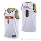 Camiseta Isaiah Thomas #0 Denver Nuggets Association Blanco