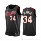 Camiseta Jabari Walker #34 Portland Trail Blazers Ciudad 2023-24 Negro