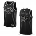 Camiseta Jakob Poeltl #25 San Antonio Spurs Classic 2022-23 Negro