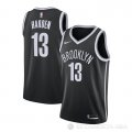 Camiseta James Harden NO 13 Brooklyn Nets Icon 2020-21 Negro