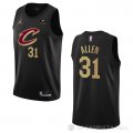Camiseta Jarrett Allen #31 Cleveland Cavaliers Statement 2022-23 Negro