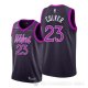 Camiseta Jarrett Culver #23 Minnesota Timberwolves Ciudad 2019-20 Violeta