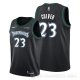 Camiseta Jarrett Culver #23 Minnesota Timberwolves Hardwood Classics 2019-20 Negro