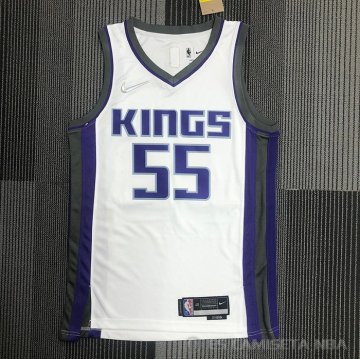 Camiseta Jason Williams #55 Sacramento Kings Association 2019-20 Blanco