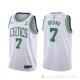 Camiseta Jaylen Brown NO 7 Boston Celtics Association 2021-22 Blanco