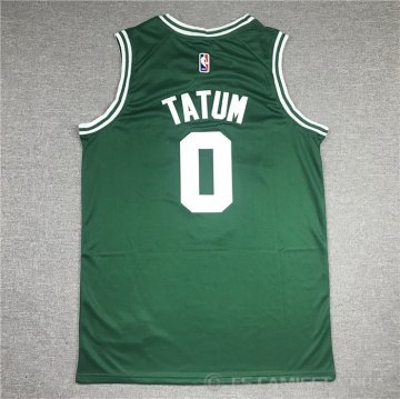 Camiseta Jayson Tatum NO 0 Boston Celtics Icon 2021-22 Verde