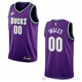 Camiseta Joe Ingles #00 Milwaukee Bucks Classic 2022-23 Violeta