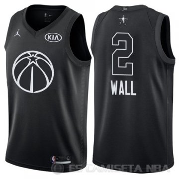 Camiseta John Wall #2 All Star 2018 Wizards Negro