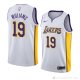 Camiseta Johnathan Williams #19 Los Angeles Lakers Association 2018 Blanco