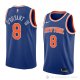Camiseta Johnny O'bryant III #8 New York Knicks Icon 2018 Azul