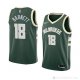 Camiseta Jordan Barnett #18 Milwaukee Bucks Icon 2018 Verde