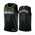 Camiseta Jordan McLaughlin #6 Minnesota Timberwolves Statement 2022-23 Negro