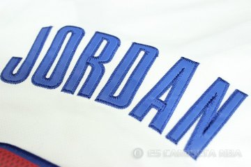 Camiseta Jordan #6 Los Angeles Clippers Blanco
