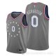 Camiseta Josh Richardson #0 Philadelphia 76ers Ciudad Gris