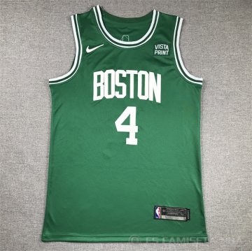 Camiseta Jrue Holiday #4 Boston Celtics Icon 2022-23 Verde