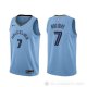 Camiseta Justin Holiday #7 Memphis Grizzlies Statement Azul