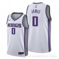 Camiseta Justin James #0 Sacramento Kings Association 2019-20 Blanco