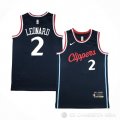Camiseta Kawhi Leonard #2 Los Angeles Clippers Icon 2024-25 Azul