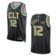 Camiseta Kelly Oubre JR. #12 Charlotte Hornets Ciudad 2022-23 Negro
