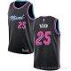 Camiseta Kendrick Nunn #25 Miami Heat Ciudad 2018-19 Negro