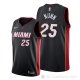 Camiseta Kendrick Nunn #25 Miami Heat Icon Negro