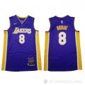 Camiseta Kobe Bryant #8 Los Angeles Lakers Retirement 2018 Violeta