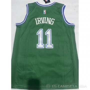 Camiseta Kyrie Irving #11 Dallas Mavericks Classic Verde