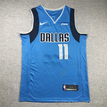 Camiseta Kyrie Irving #11 Dallas Mavericks Icon 2022-23 Azul