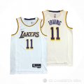 Camiseta Kyrie Irving #11 Los Angeles Lakers Association Blanco