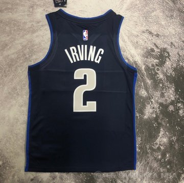 Camiseta Kyrie Irving #2 Dallas Mavericks Statement Azul