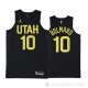 Camiseta Leandro Bolmaro #10 Utah Jazz Statement 2022-23 Negro
