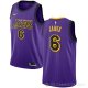 Camiseta Lebron James #6 Los Angeles Lakers 2019-20 Ciudad Violeta