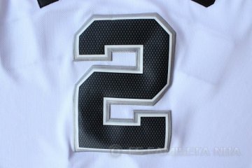 Camiseta Leonaro #2 San Antonio Spurs Blanco