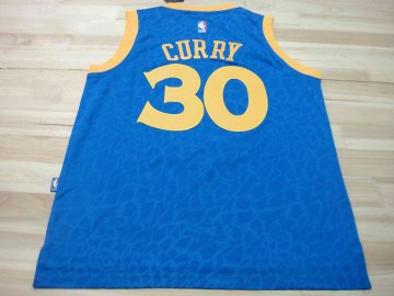 Camiseta Curry #30 Leopard Light Loco Azul