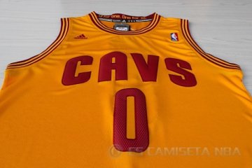 Camiseta Love #0 Cleveland Cavaliers Amarillo