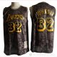 Camiseta Magic Johnson #32 Los Angeles Lakers Hardwood Classics Negro
