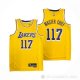 Camiseta Master Chief NO 117 Los Angeles Lakers x X-BOX Amarillo