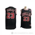 Camiseta Michael Jordan #23 Chicago Bulls Retro Negro2